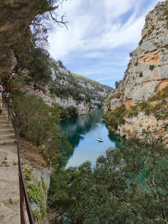 Mazet Provencal Gorges Du Verdon 4 Personnes Saint-Martin-de-Brômes Extérieur photo